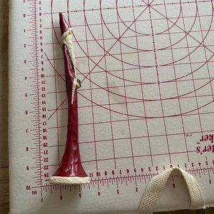 10" Tall hand carved/painted Santa